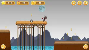 Ninja Hero Run Game - 经典儿童游戏