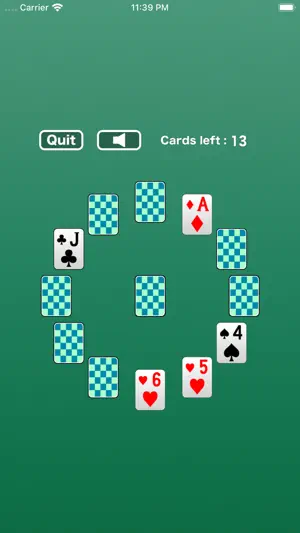 Clock Solitaire : Card Game