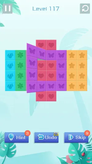 翻转方块-新型态折叠小游戏